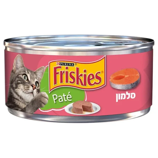 שימורים לחתולים FRISKIES סלמון ברוטב 156גרם